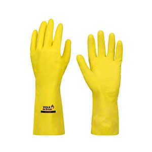 LUVA LATEX MULTIUSO AMARELA VOLK CA 10695/45629