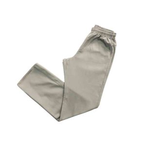 CALCA BRIM CINZA C/ ELASTICO TOTAL 3 BOLSOS