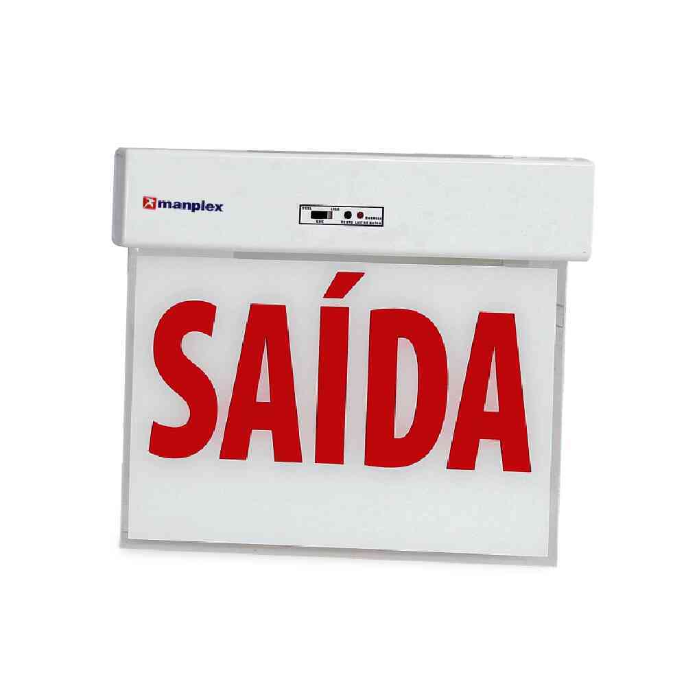 PLACA SAIDA AUTONOMA SIMPLES 25X21