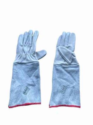 LUVA VAQUETA 20CM COM COSTURA DE KEVLAR JLM | CA 35326 (M: 3244X)