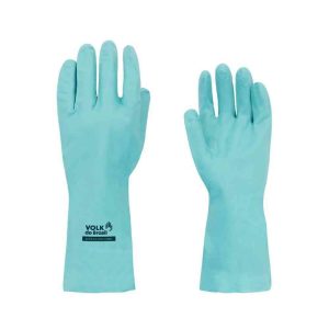 LUVA NITRILICA SLIM VERDE C/FORRO VOLK | CA 40570
