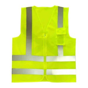 COLETE REFLETIVO AMARELO 1 BOLSO VOLK TAM. EG