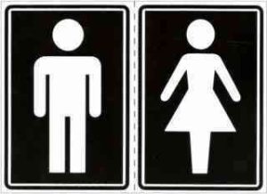 PLACA SIN. MASC/FEM 10X15CM