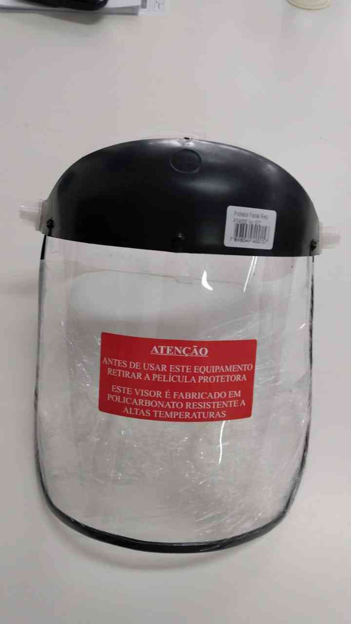 PROTETOR FACIAL EM POLIC. SILO INCOLOR SEM CATRACA CA 27675