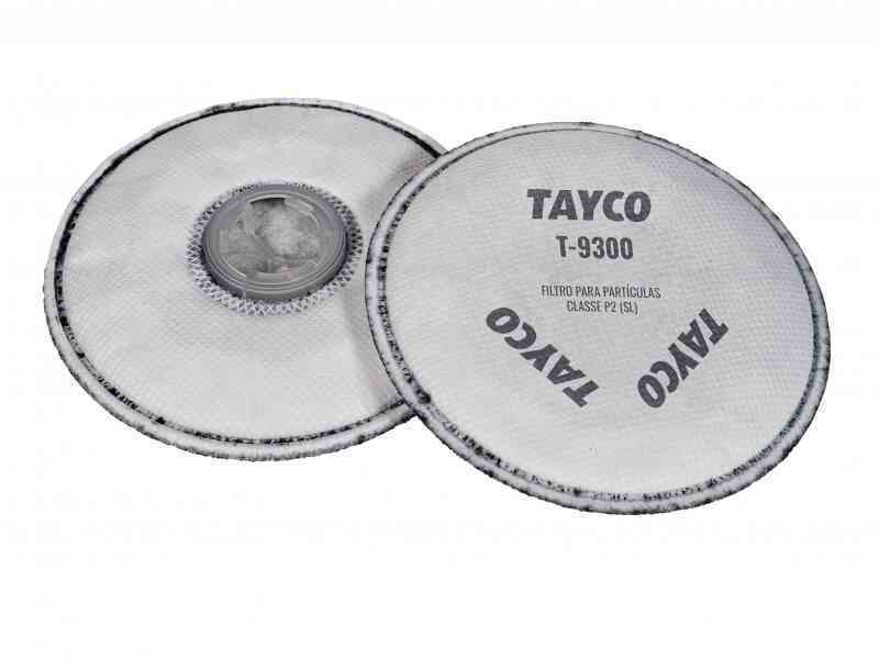 FILTRO PARTICULAS T9300 P2 (SL) OR CARVÃO ATIVADO TAYCO