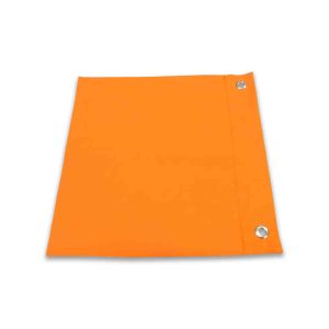 BANDEIROLA LARANJA 25X29CM C/ ILHOS PARA ESCADA