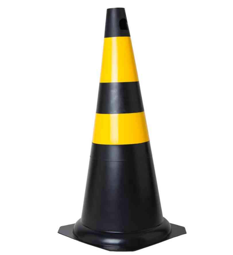 CONE PVC RIGIDO AM/PR 50CM