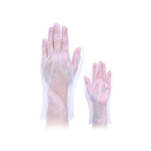 LUVA POLIETILENO ECONOMICA TRANSPARENTE VOLK