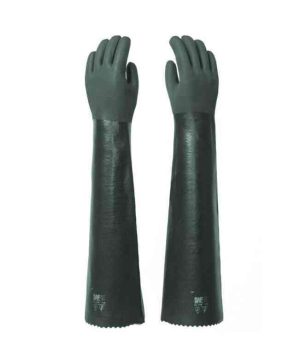 LUVA PVC 65CM C/F VERDE 9 1/2 SAFEX CA 49057 (M: 4122X / T / Q)