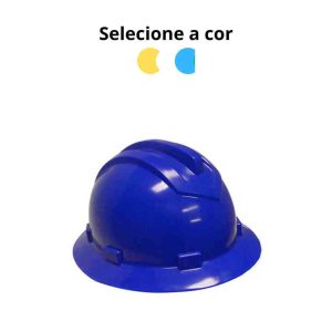 CAPACETE LEDAN 810 CLASSE B C/ ABA TOTAL SEM CATRACA CA 5593
