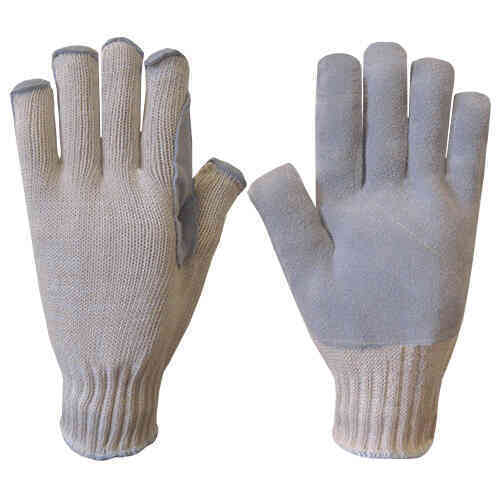 LUVA DE MALHA C/PALMA DE RASPA 7 CM CA 27234 (M: 4243B / T)