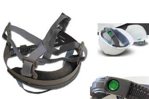 SUSPENSÃO CARNEIRA PARA CAPACETE MSA COM JUGULAR PUSH KEY