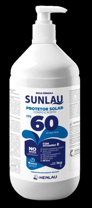 CREME SUNLAU PROT SOLAR FATOR 60 1KG