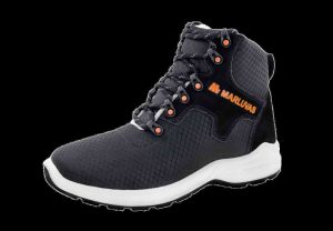 BOTINA OFFICE PRETO/LARANJA MARLUVAS CA 52121