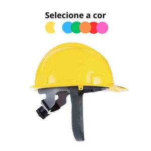CAPACETE LEDAN 801 CLASSE B ABA FRONTAL C/CATRACA CA 14712