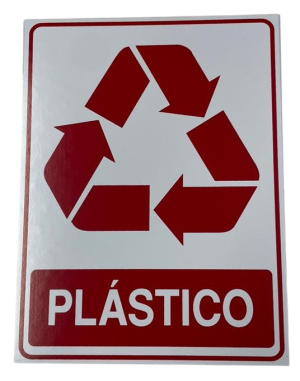 PLACA PVC PLASTICO 15X20CM
