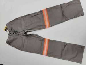 CALCA RETARDANTE CINZA C/ REFLETIVO GUARDIAN CA 46296/49240