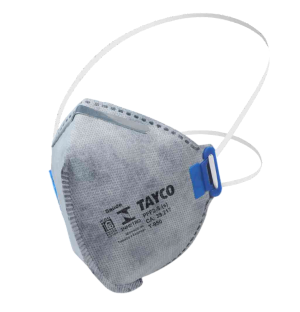 RESP. DESC. PFF2 C/CARVÃO C/ VALVULA TAYCO CA 39218