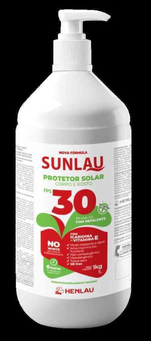 CREME SUNLAU PROT SOLAR FATOR 30 C/ REPELENTE 1KG
