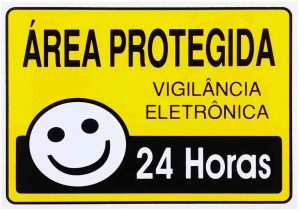 PLACA SIN.AREA PROTEGIDA 24H 15X20