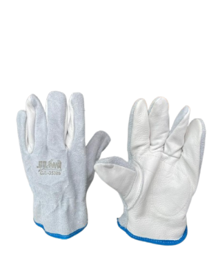 LUVA PALMA VAQUETA DORSO RASPA 7CM JLM TAM 10 CA 35326 (M: 3244X)