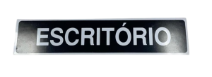 PLACA SIN.ESCRITORIO A-404 7X30