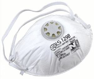 RESPIRADORES DESCARTAVEIS BLS 129B PFF2 R D C/VALVULA CA 33804