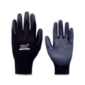 LUVA COM BANHO PU PALMA PRETA VOLK TAM G CA 30916/50659 (M: 2121A)