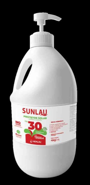 CREME PROTETOR SOLAR SUNLAU FPS 30 COM REPELENTE 4KG