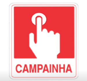 PLACA SIN.CAMPAINHA 10X15