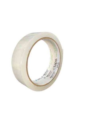 FITA AUTO ADESIVA 24MMX50M TRANSPARENTE TECTAPE