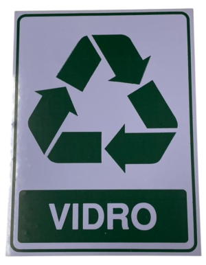 PLACA PVC VIDRO 15X20CM