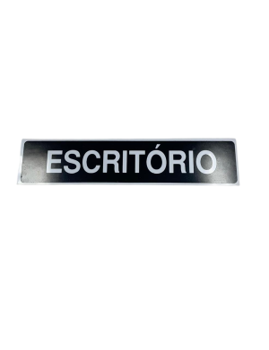 PLACA SIN.ESCRITORIO A-404 7X30