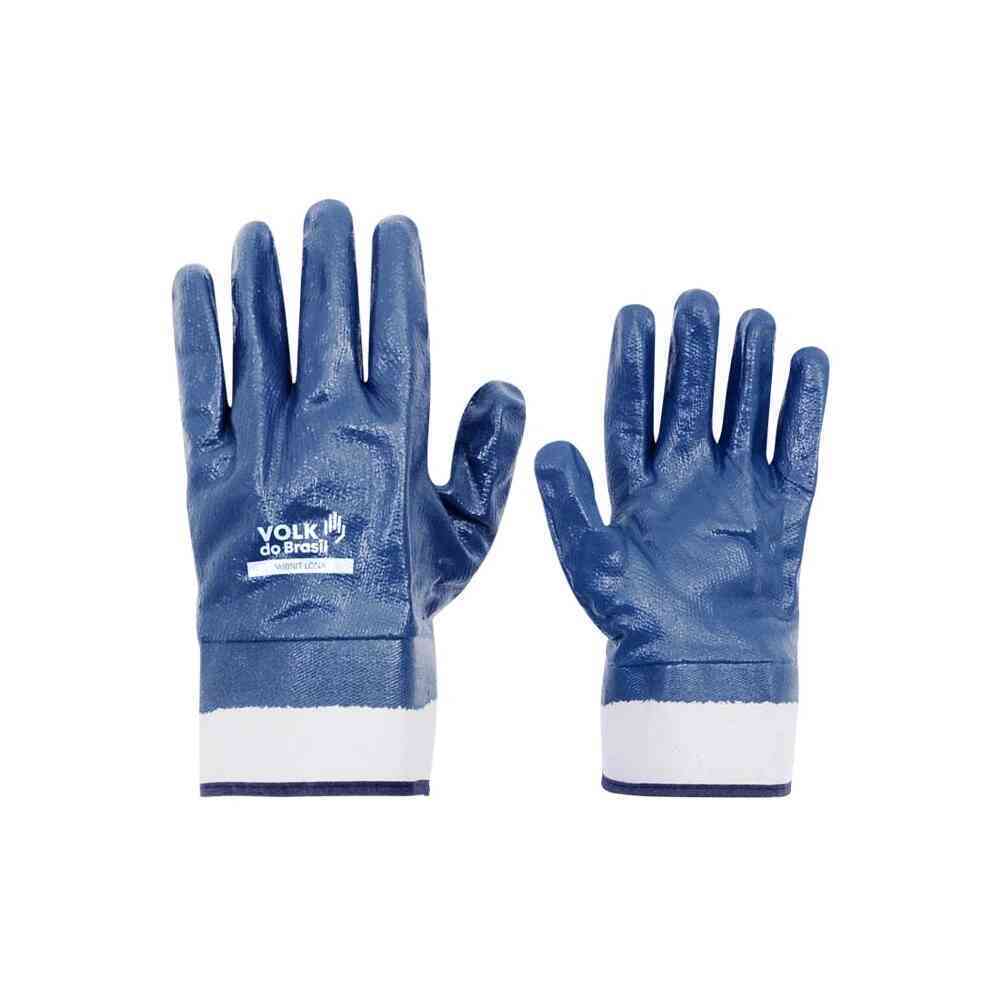 LUVA COM BANHO NITRÍLICO VOLKNIT LONA - VOLK | CA - 25116