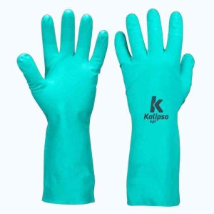 LUVA NITRILICA VERDE SEM FORRO KALIPSO TAM P CA 32498 (M: 2101X / Q)