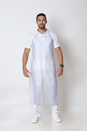 AVENTAL VINIL INCOLOR 1,20 X 0,65 T. SOLDADA C/ ENGATE RAPIDO CA 28444