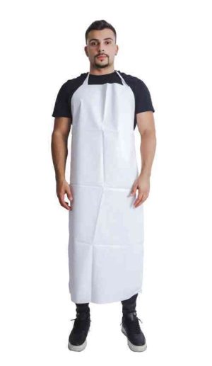 AVENTAL TREV. KP 500 65X115CM BRANCO C/TIRAS SOLDADAS CA 37728