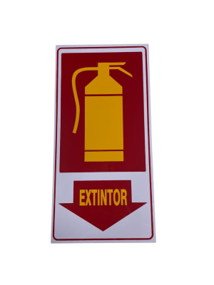 PLACA SIN.EXTINTOR 30X15CM
