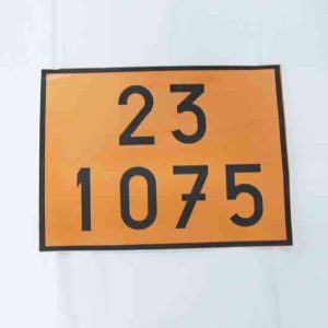 PLACA PVC 2MM 30X40CM 23/1075 - GAS DE COZINHA