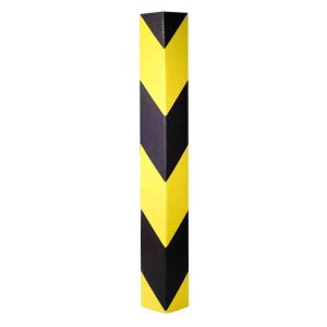 CANTONEIRA ZEBRADA PARA ESTACINAMENTO EM EVA 80X10 - 10MM AD