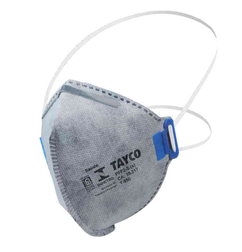 RESP. DESC. PFF2 C/CARVÃO C/ VALVULA TAYCO CA 39218