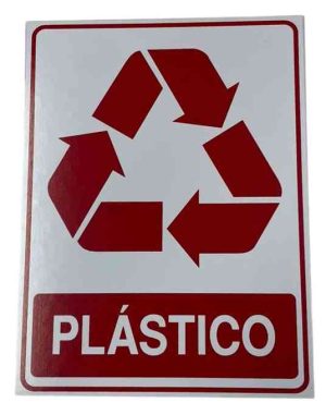 PLACA PVC PLASTICO 15X20CM