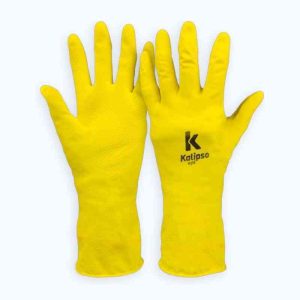 LUVA LATEX MULTIUSO AMARELA KALIPSO TAM G CA 13959 (M: 0010X / Q)