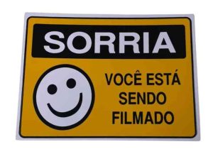 PLACA SIN.SORRIA VC ESTA SENDOFILMADO 15X20CM